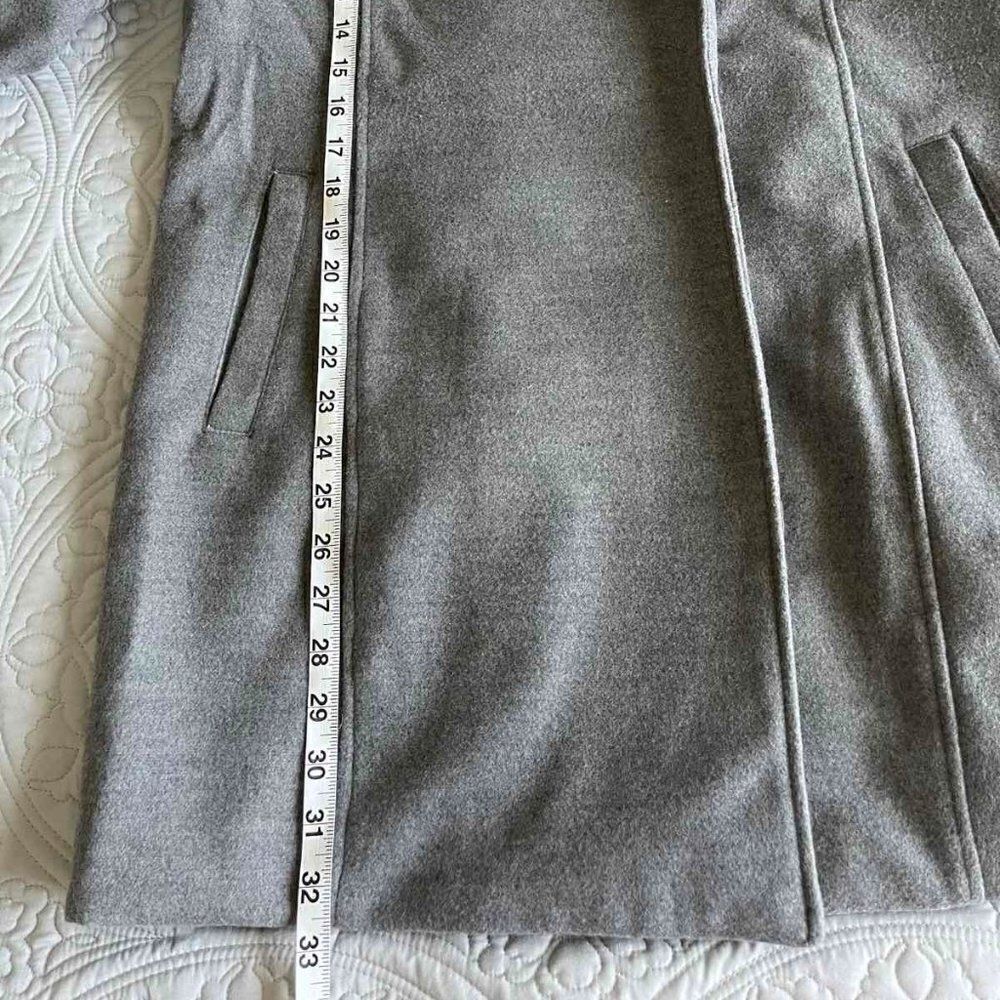 NEVER Every Day Cozy Womens Long Sleeve coat/jacket Gray Sz M - Picture 9 of 15